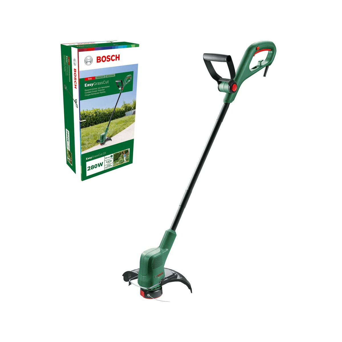 Cortadora de orlas BOSCH EasyGrassCut 23 280 W Ø 23 cm